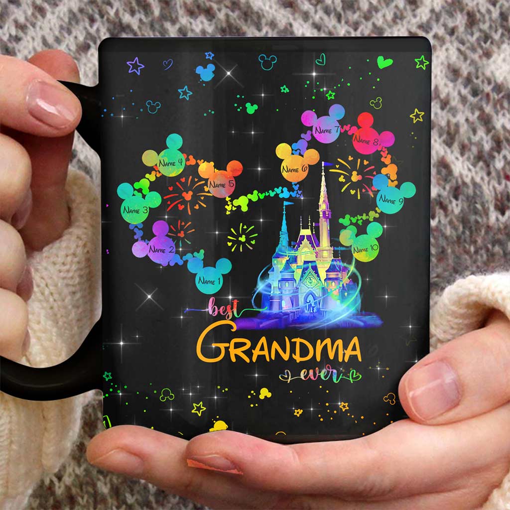 Best Grandma Ever - Personalized Mother's Day Mouse Mug