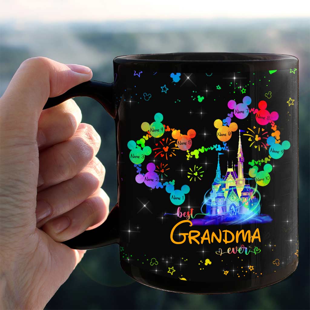 Best Grandma Ever - Personalized Mother's Day Mouse Mug
