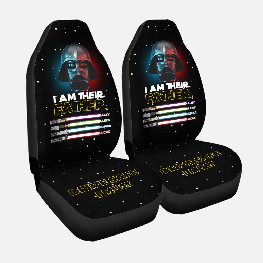I Am Their Father - Personalized Father's Day Seat Covers