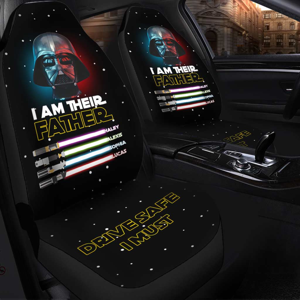 I Am Their Father - Personalized Father's Day Seat Covers