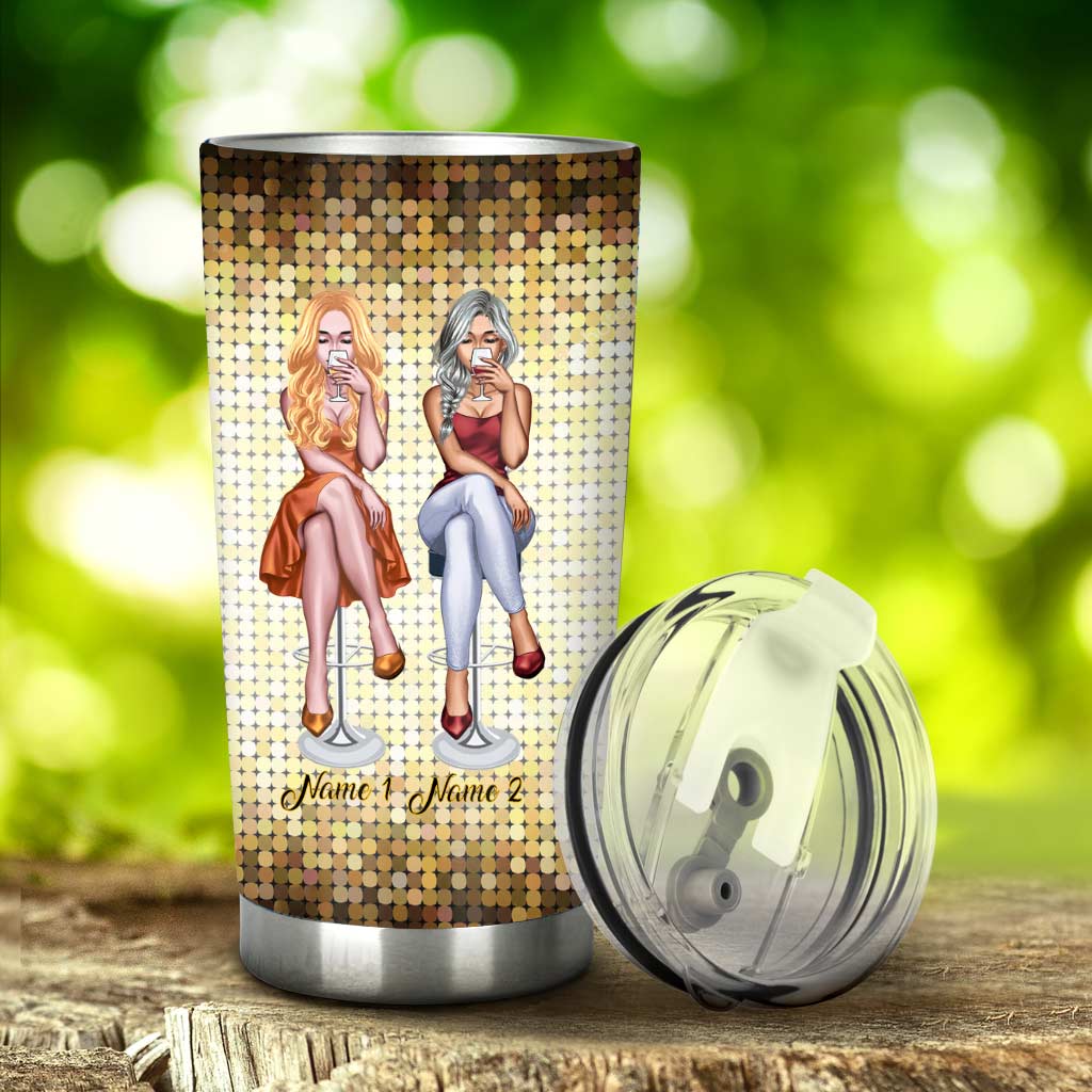 Drunk Besties - Personalized Tumbler