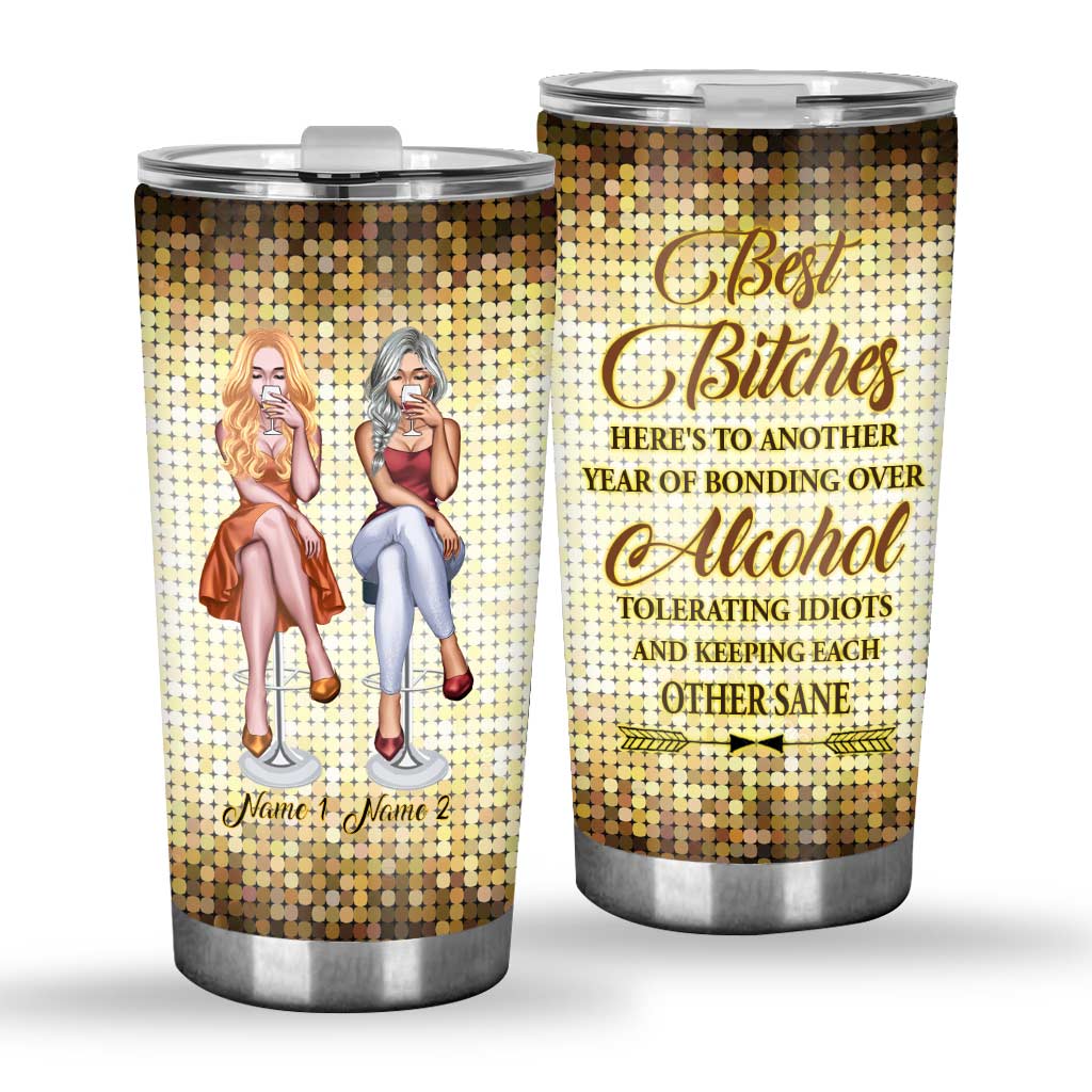 Drunk Besties - Personalized Tumbler