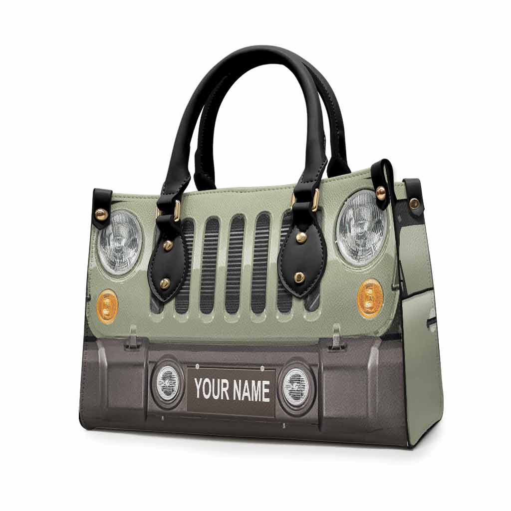 Wild Life Grill - Personalized Car Leather Handbag
