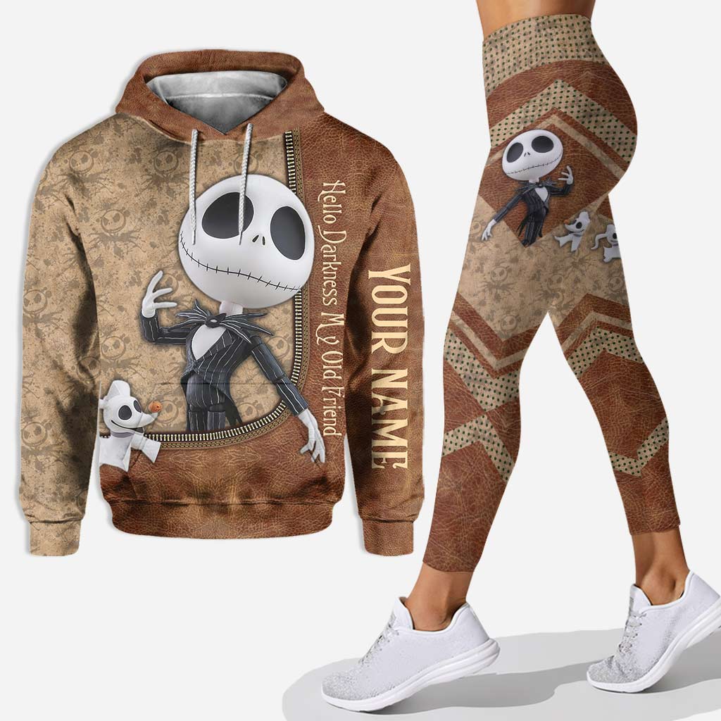 Hello Darkness My Old Friend - Personalized Nightmare Hoodie and Leggings