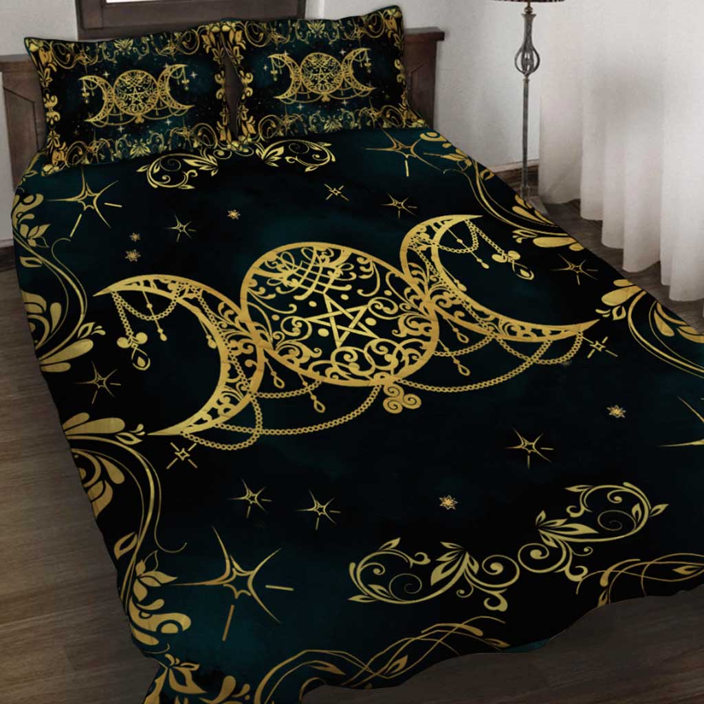 Witch Triple Moon - Quilt Set