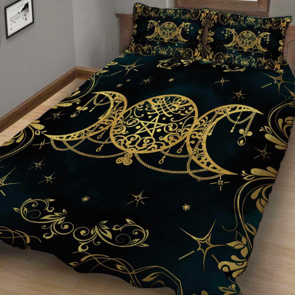 Witch Triple Moon - Quilt Set