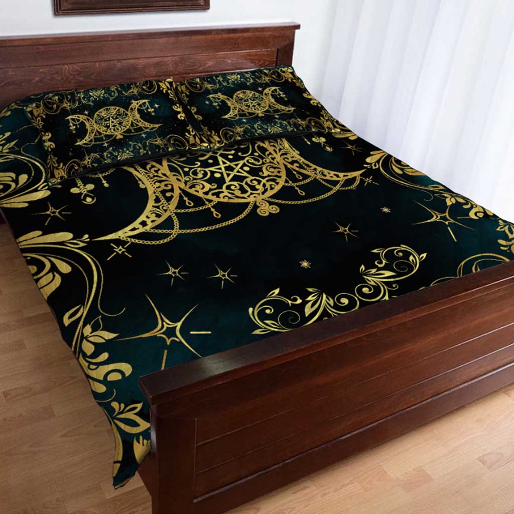 Witch Triple Moon - Quilt Set