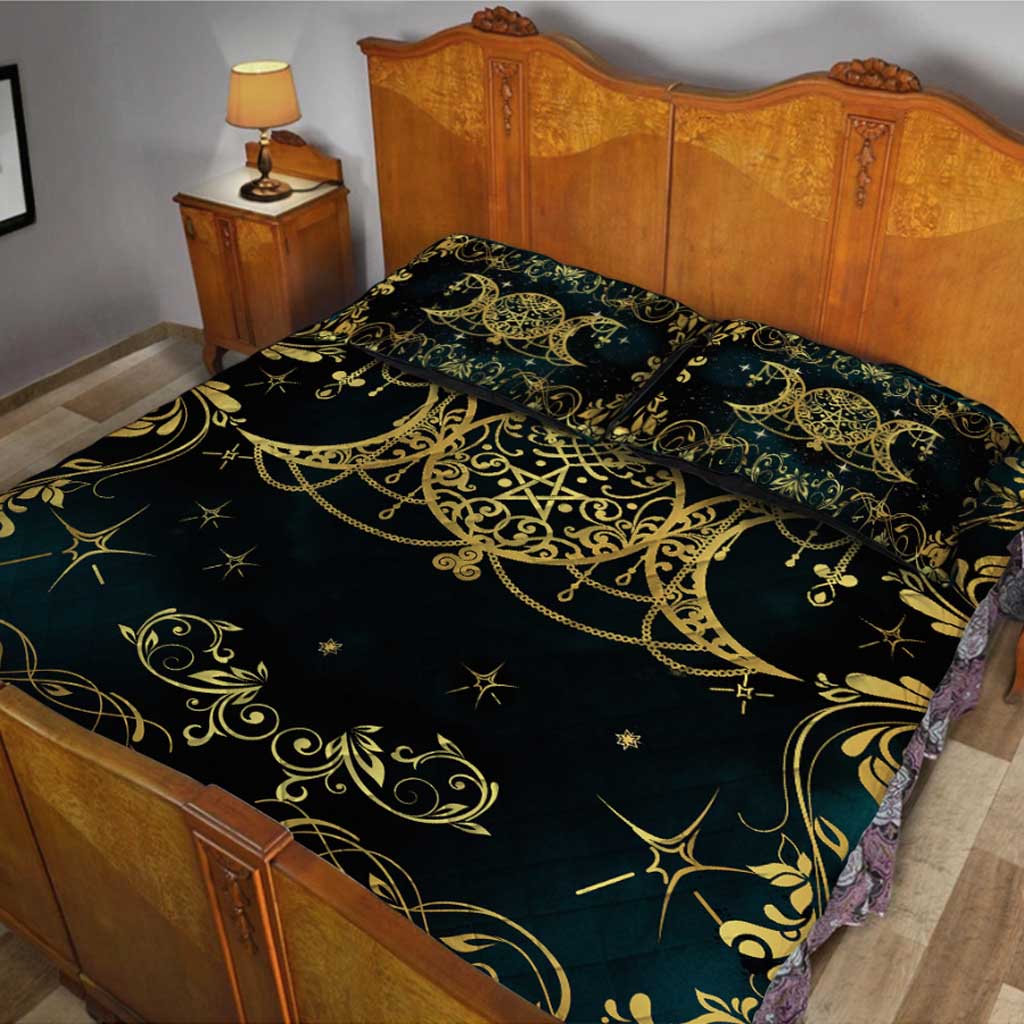 Witch Triple Moon - Quilt Set