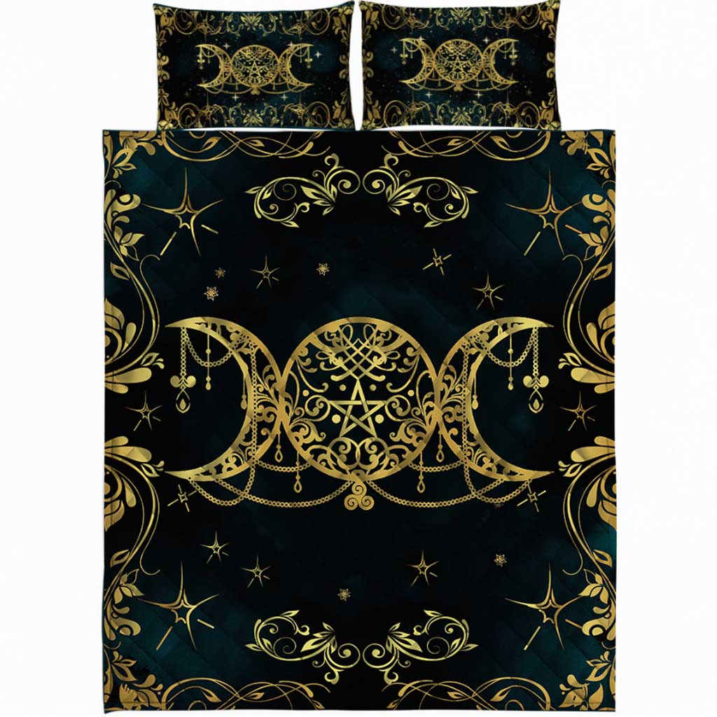 Witch Triple Moon - Quilt Set