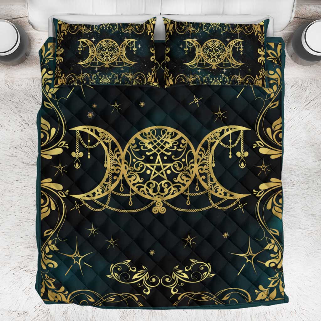 Witch Triple Moon - Quilt Set