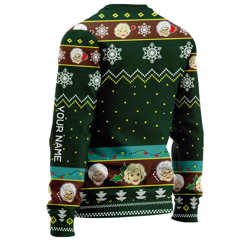 Have Yourself A Golden Christmas - Personalized Sweater