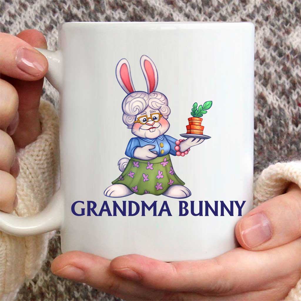 Grandma Bunny - Personalized Easter Day Mug
