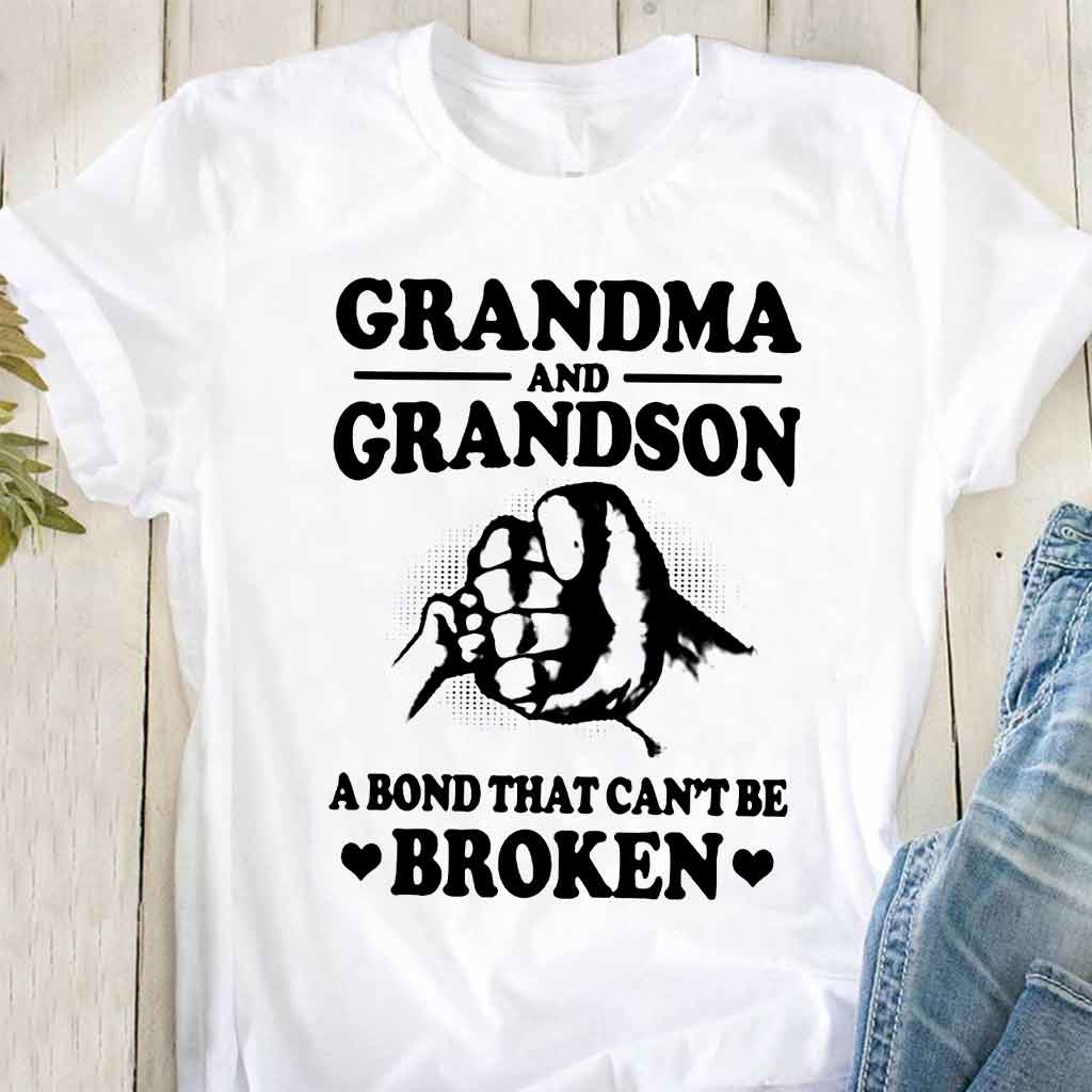 Grandma And Grandson T-shirt And Hoodie 062021