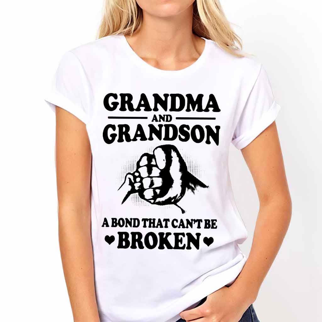 Grandma And Grandson T-shirt And Hoodie 062021