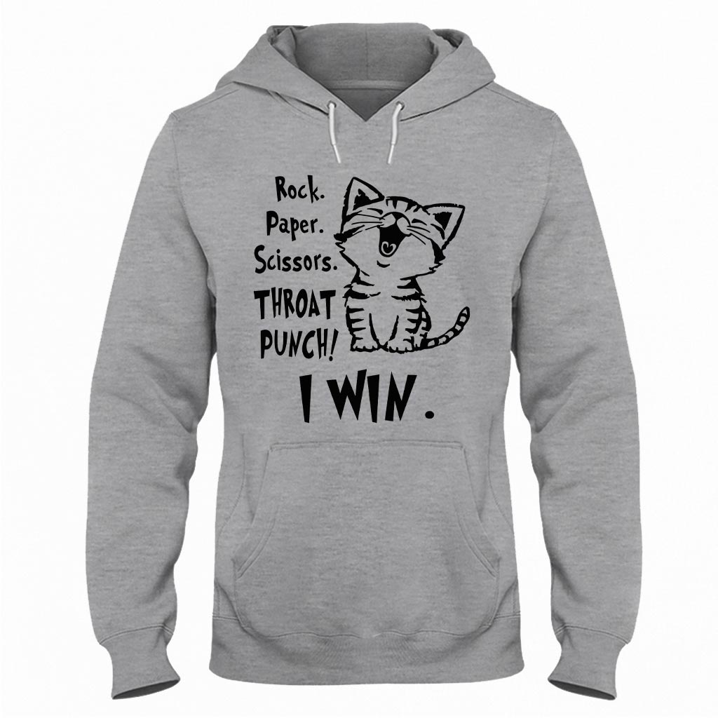 Rock Paper - Cat T-shirt And Hoodie 062021