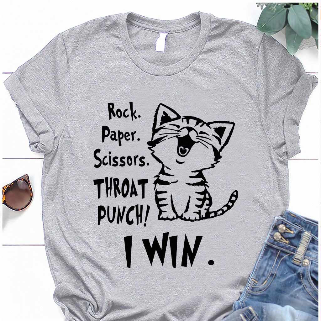 Rock Paper - Cat T-shirt And Hoodie 062021