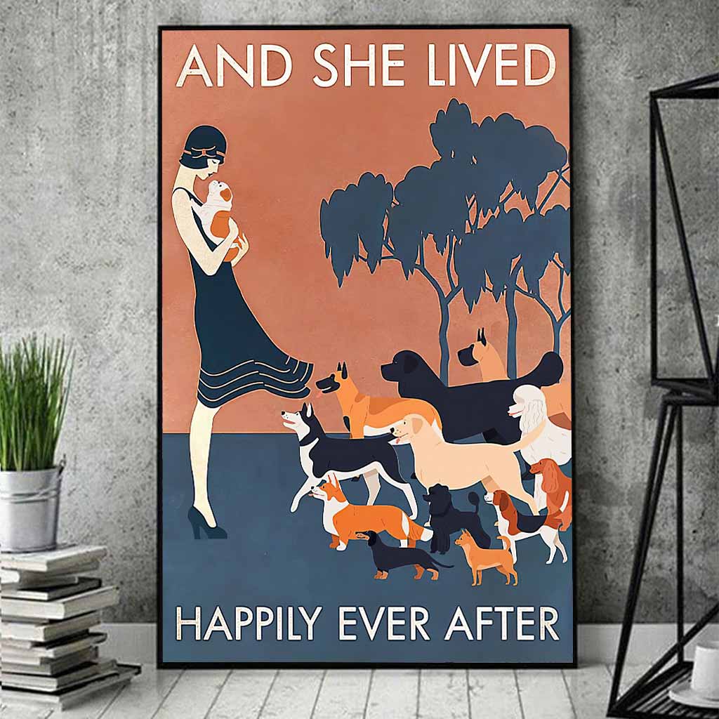 Happily Ever - Dog Poster 0621