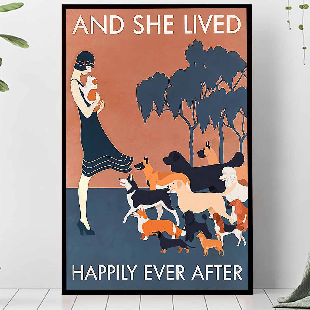 Happily Ever - Dog Poster 0621