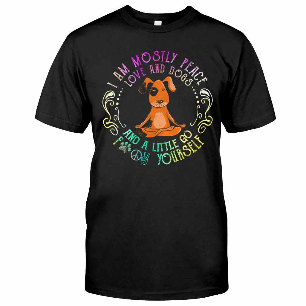 Mostly In Peace  - Dog T-shirt And Hoodie 062021