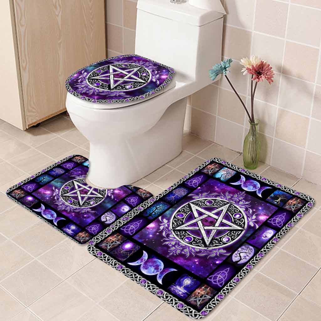 Witch - 3 Pieces Bathroom Mats Set