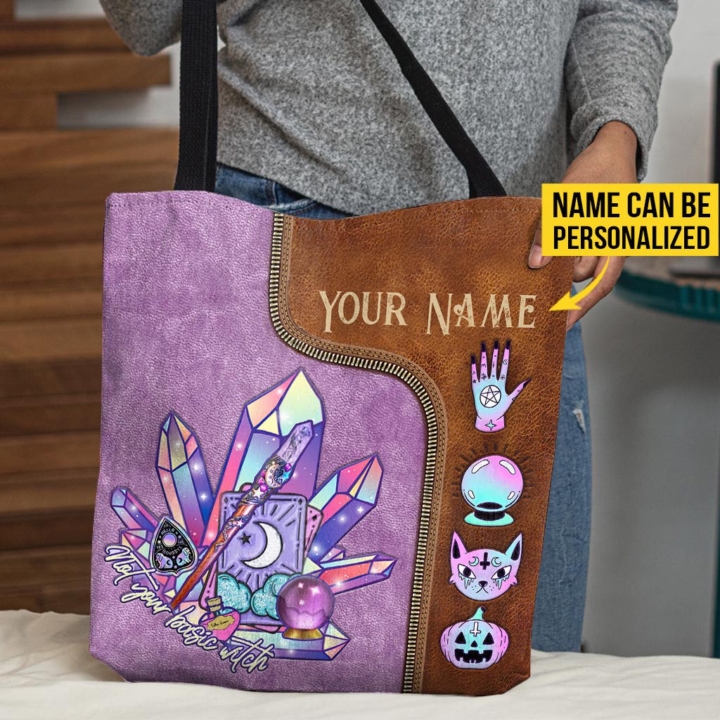 Not Your Basic Witch - Personalized Tote Bag