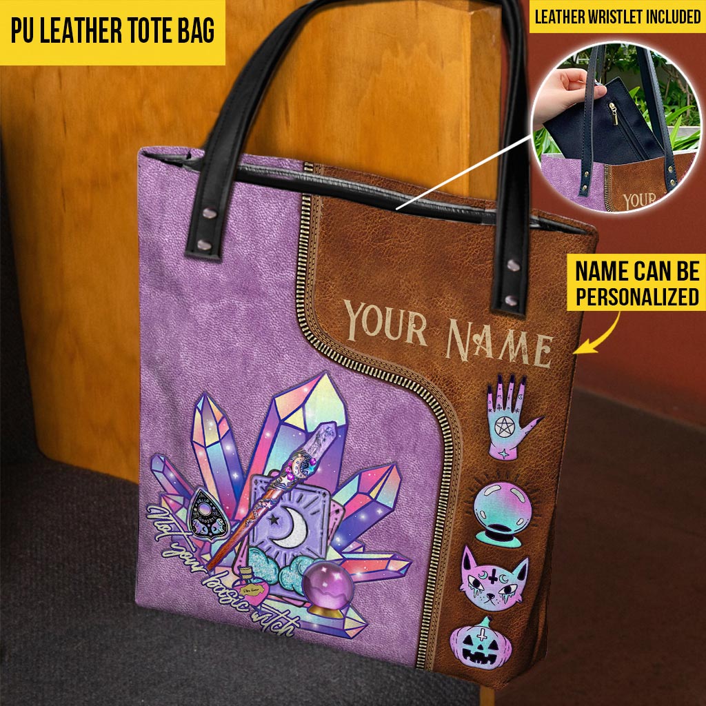 Not Your Basic Witch - Personalized Tote Bag