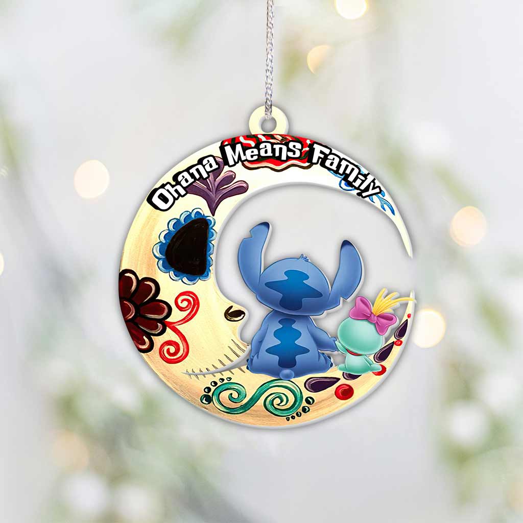 Ohana Means Family - Ohana Ornament (Printed On Both Sides)