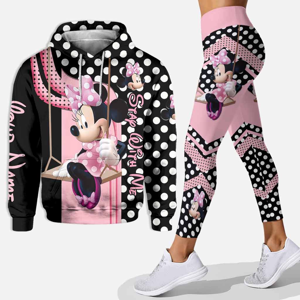 Stay With Me - Personalized Mouse Hoodie And Leggings