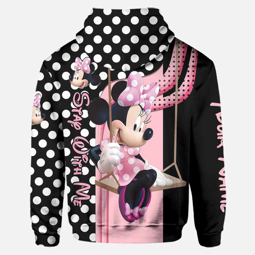 Stay With Me - Personalized Mouse Hoodie And Leggings