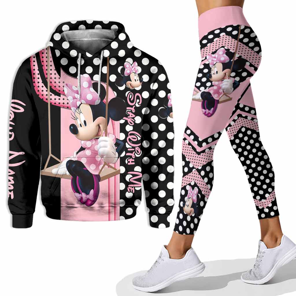 Stay With Me - Personalized Mouse Hoodie And Leggings