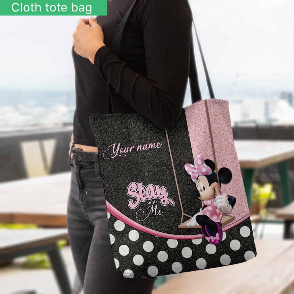 Stay With Me - Personalized Mouse Tote Bag