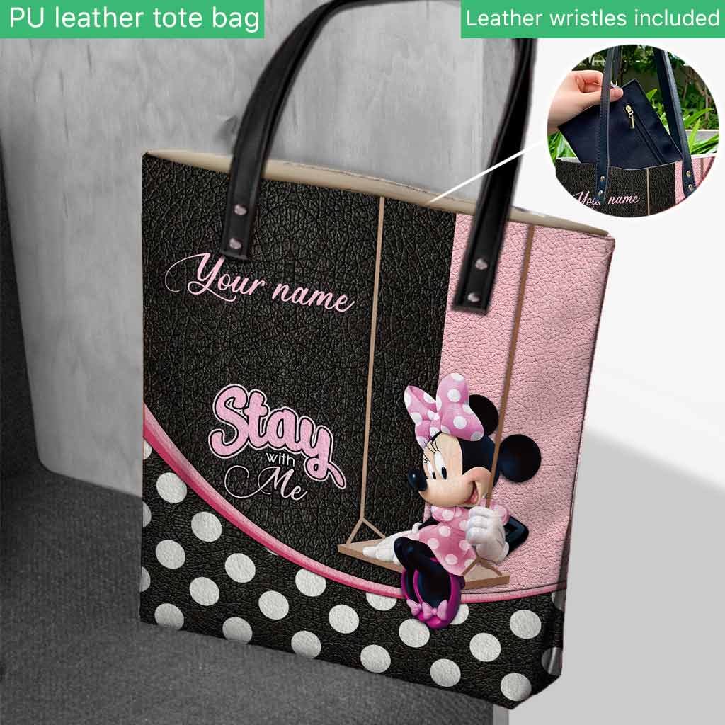 Stay With Me - Personalized Mouse Tote Bag