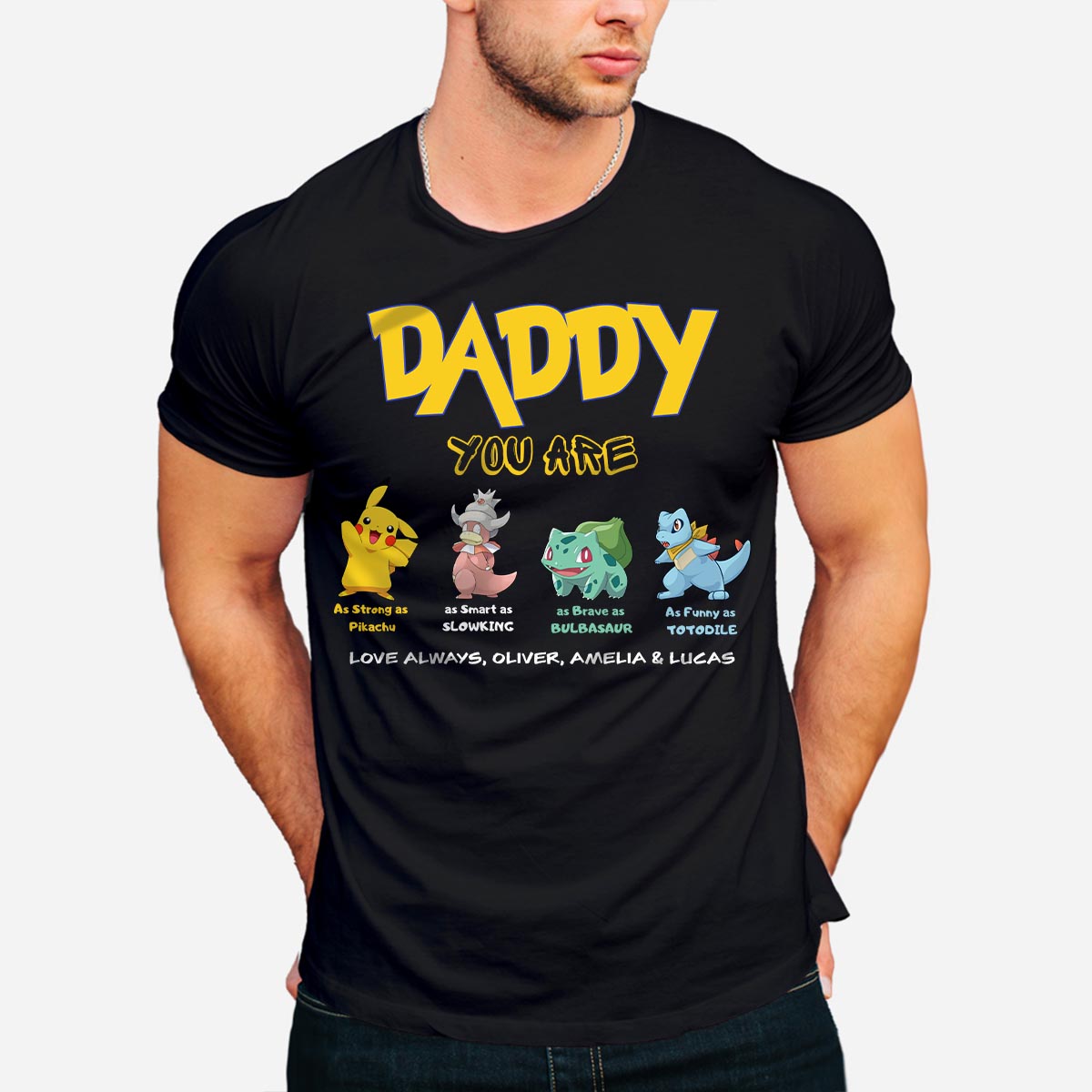 Daddy You Are - Personalized Monster Trainer T-shirt and Hoodie