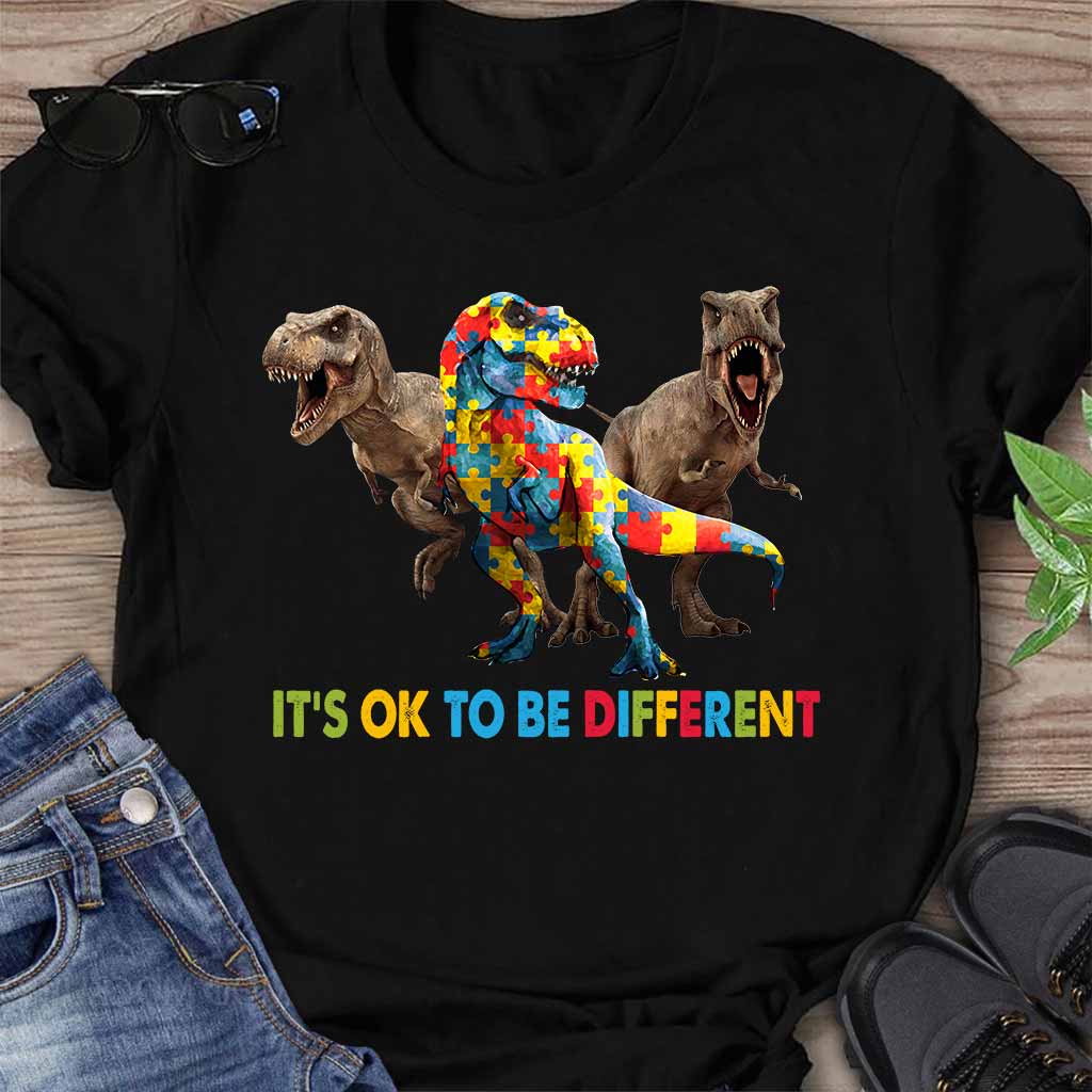 It's Ok To Be Different  - Autism Awareness T-shirt And Hoodie 062021