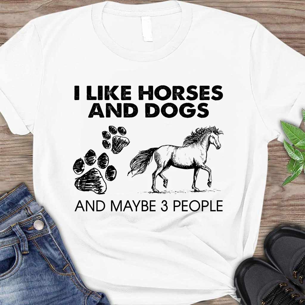 Like 3 People  - Horse T-shirt And Hoodie 062021