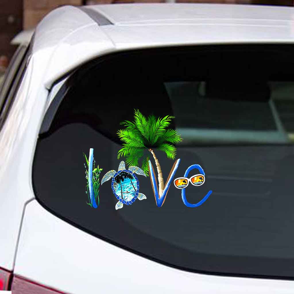 Love Turtles Decal Full 062021