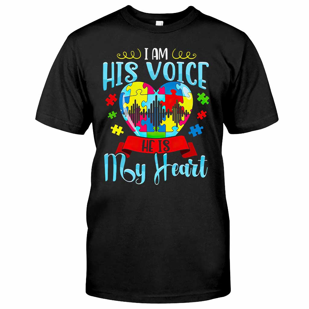 I'm His Voice - Autism Awareness T-shirt And Hoodie 062021