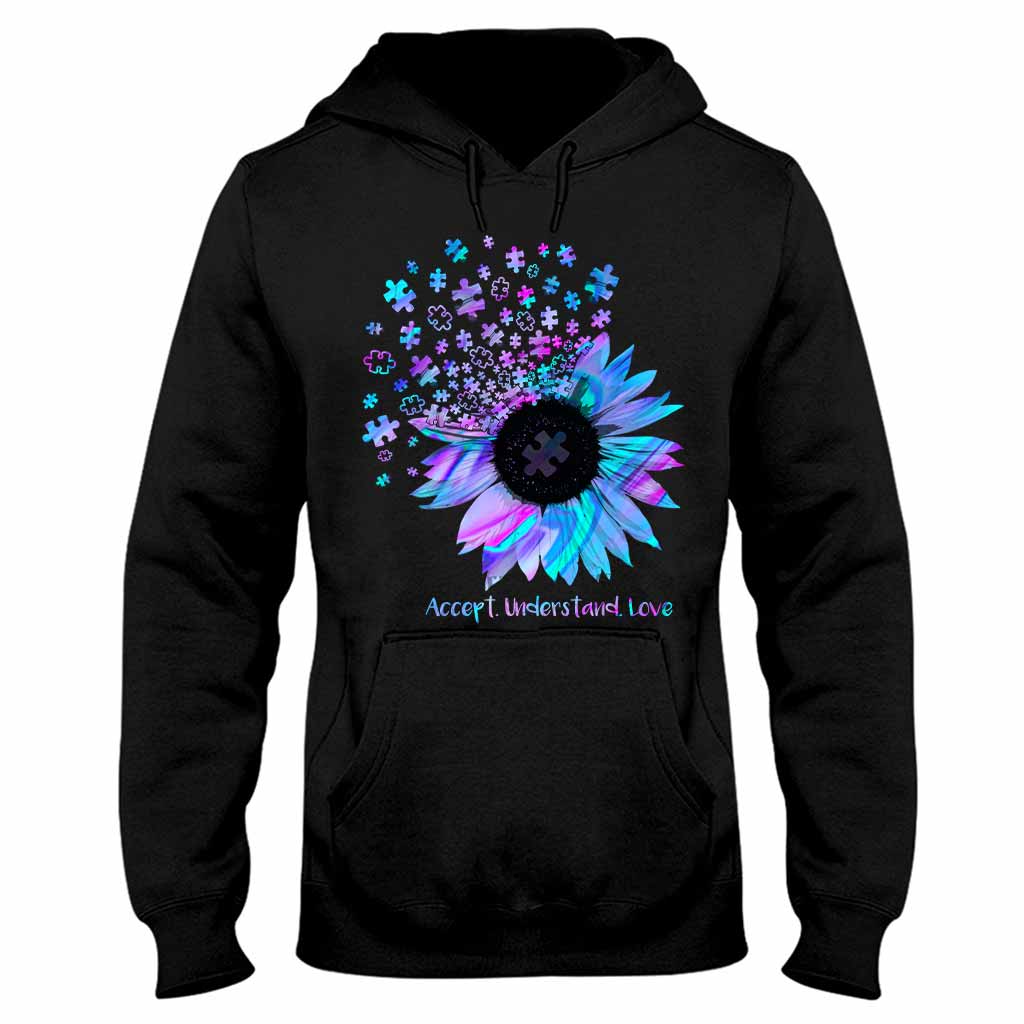 Accept Understand Love  - Autism Awareness T-shirt And Hoodie 062021