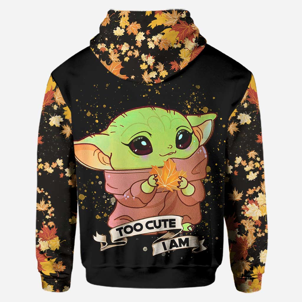 Too Cute I Am - Personalized The Force Hoodie and Leggings