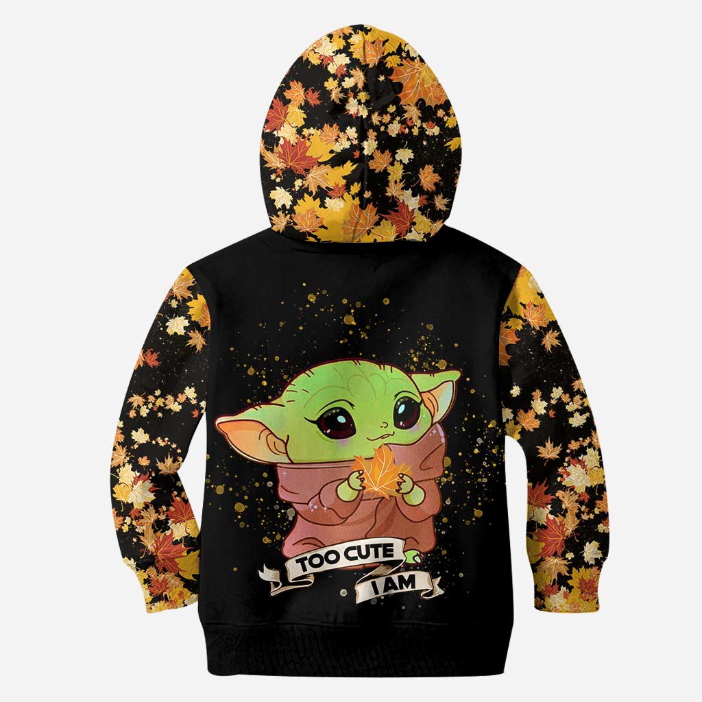 Too Cute I Am - Personalized The Force Hoodie and Leggings