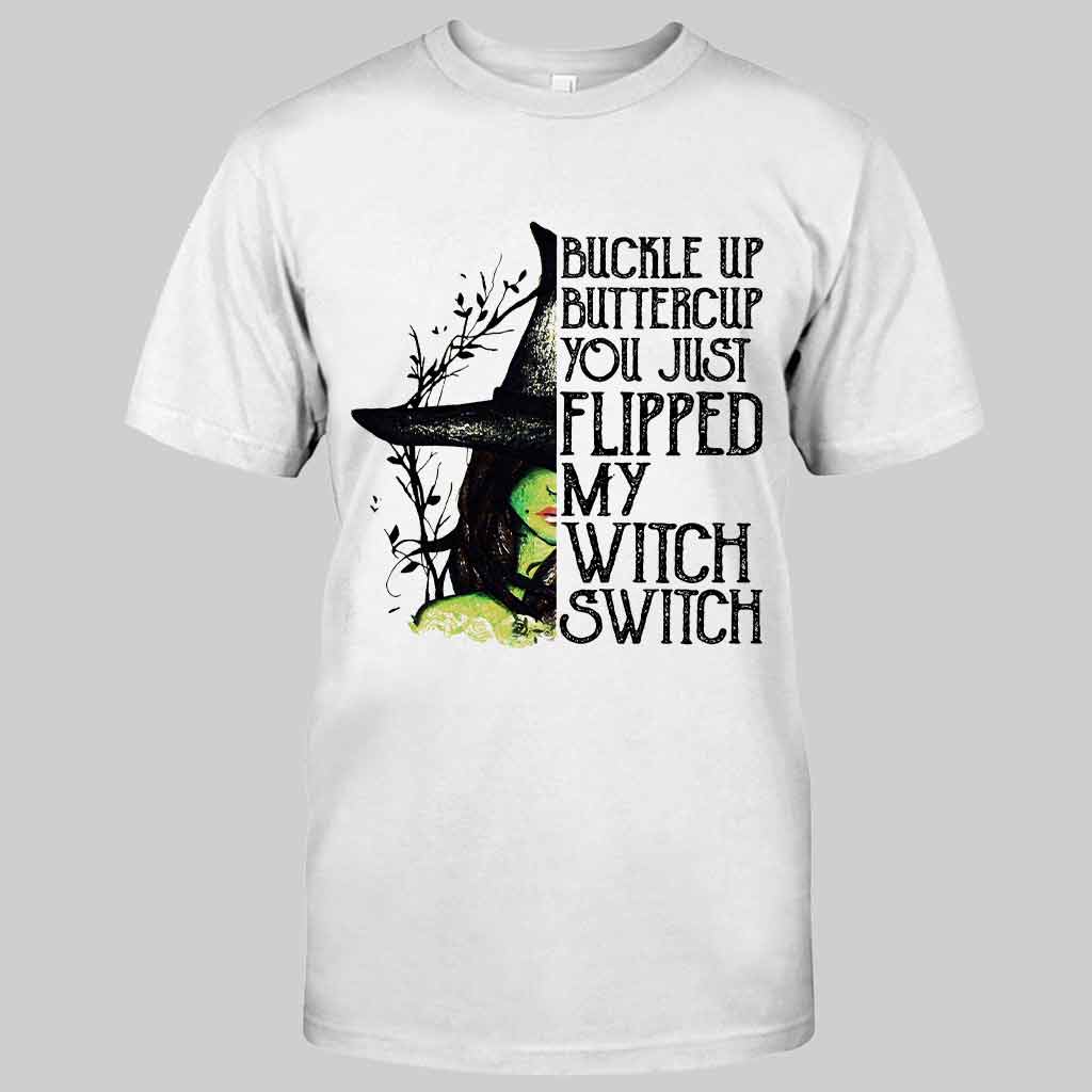 Buckle Up Buttercup - Witch T-shirt And Hoodie 082021