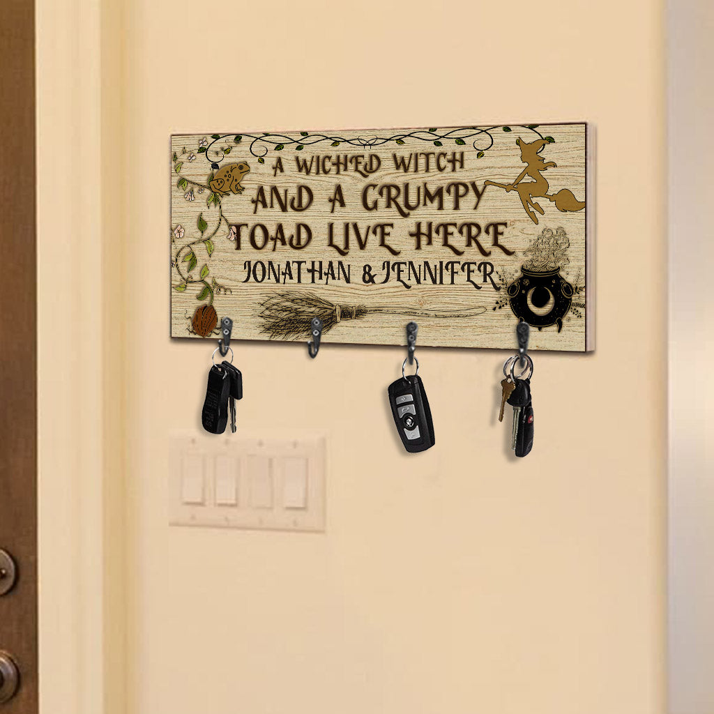 The Wicked Witch - Personalized Witch Key Rack