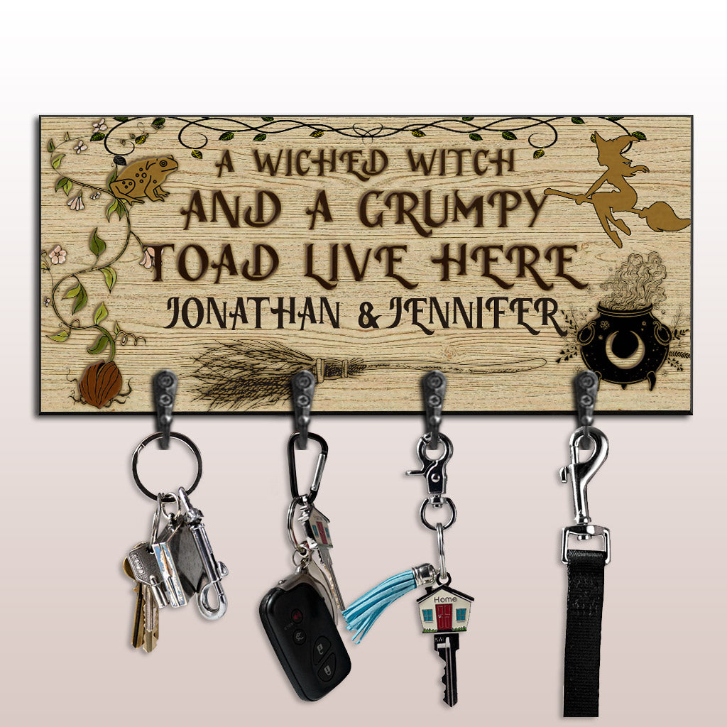 The Wicked Witch - Personalized Witch Key Rack