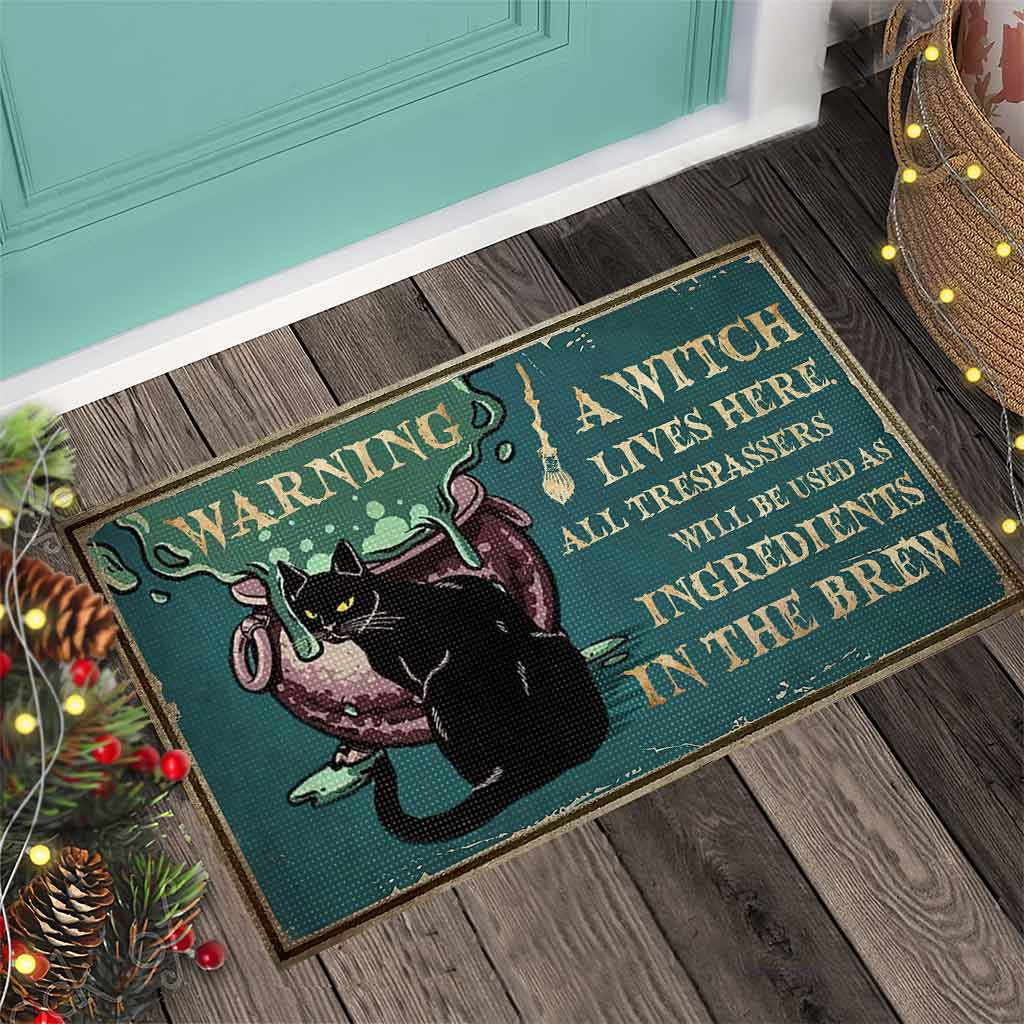 Warning - Witch Doormat