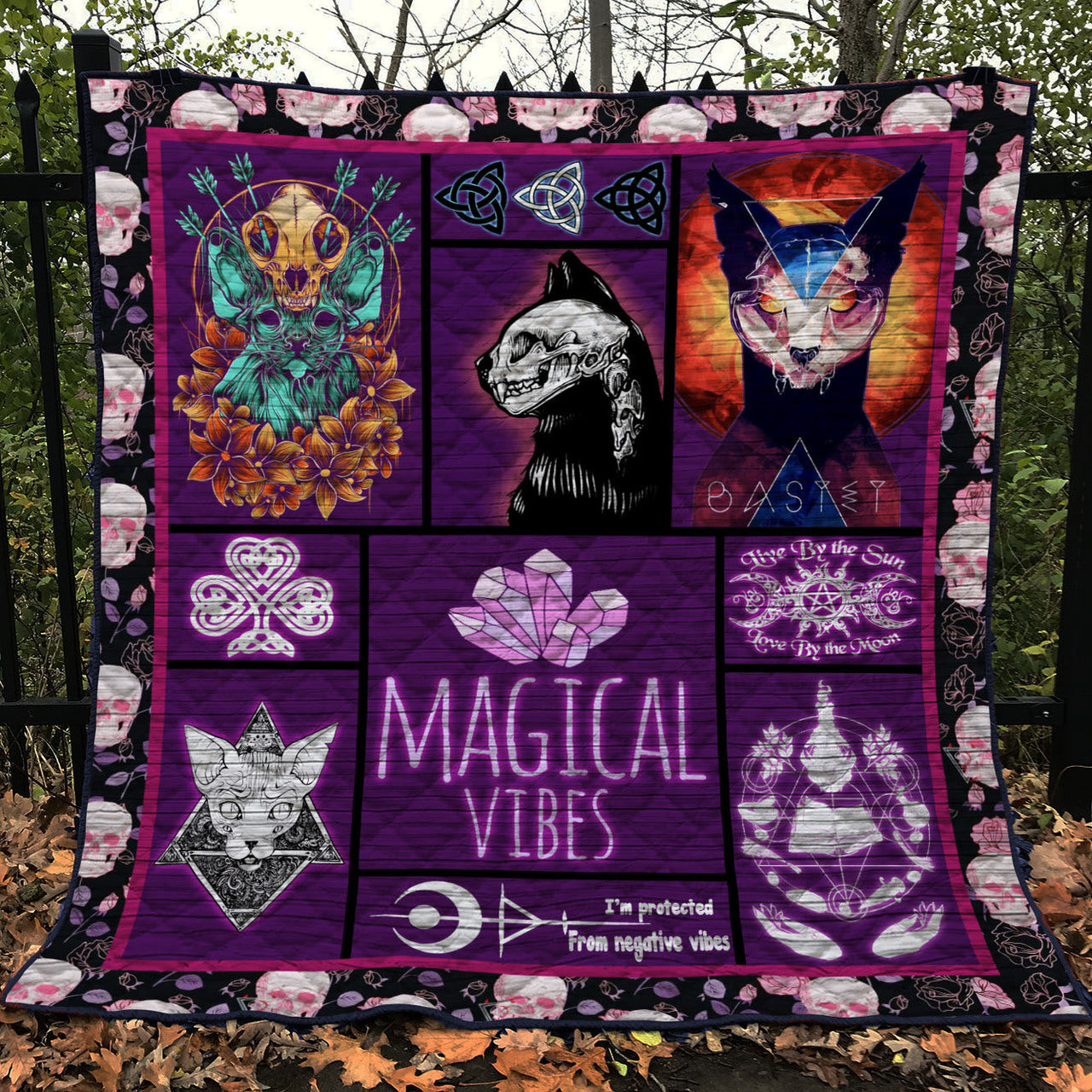 Wicca Magical Vibes - Witch Quilt 0822