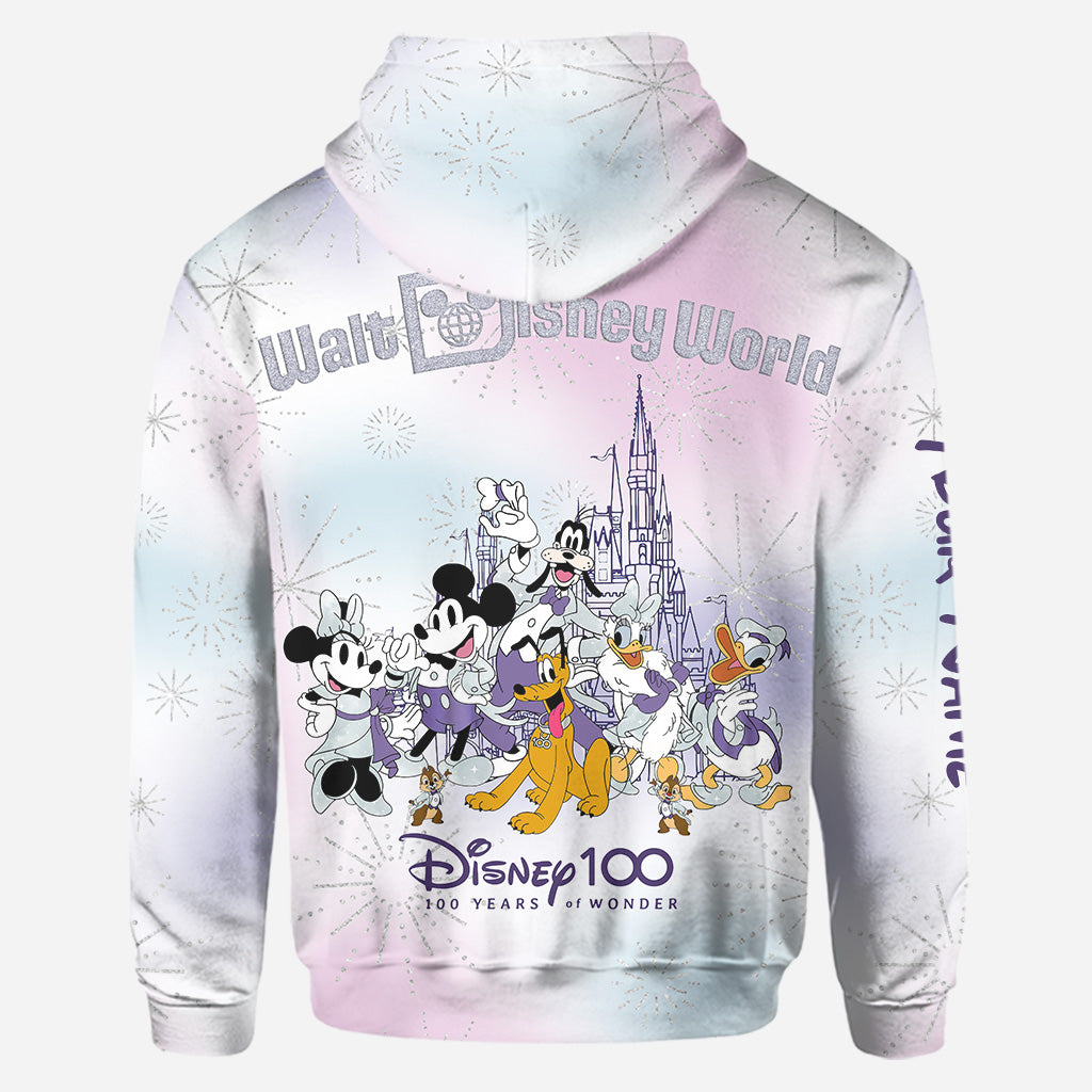 100 Years Of Wonder - Personalized Mouse Hoodie and Leggings