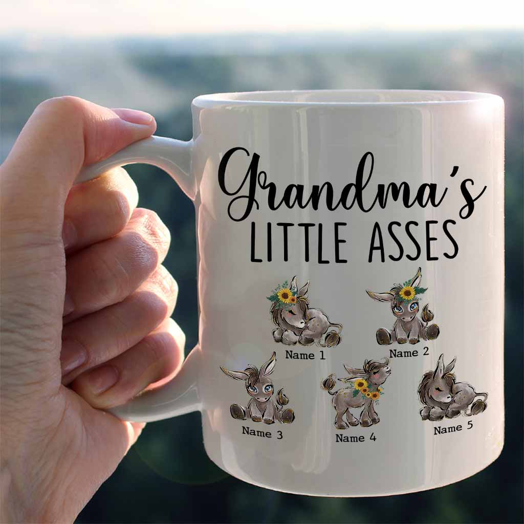 Grandma's Little Cuties - Personalized Mother's Day Grandma Mug