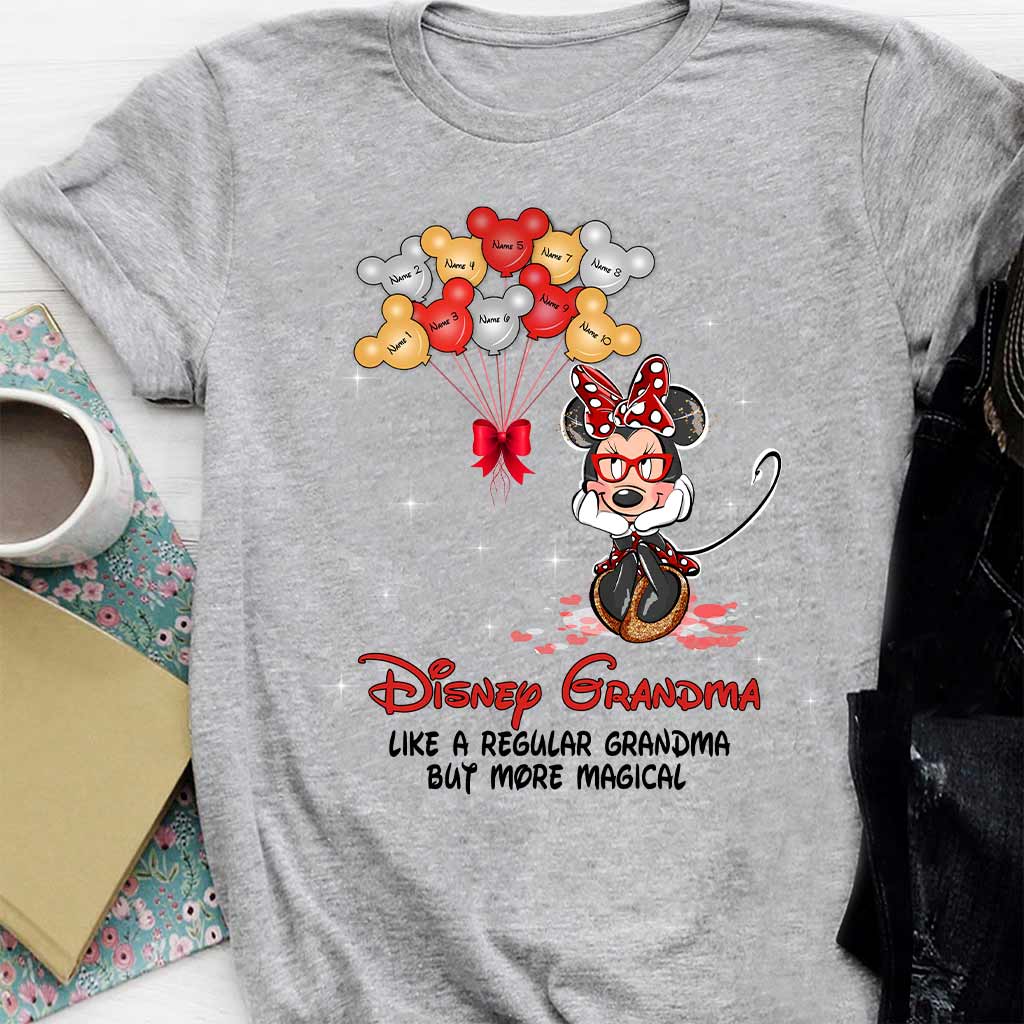 Magical Grandma - Personalized Mouse T-shirt and Hoodie