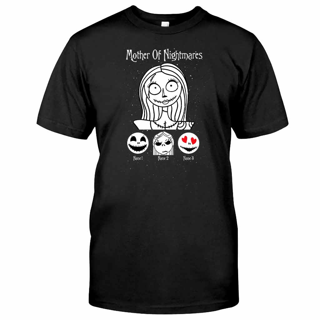 Mother/Father/Grandma/Grandpa Of Nightmares Customized T-shirt and Hoodie