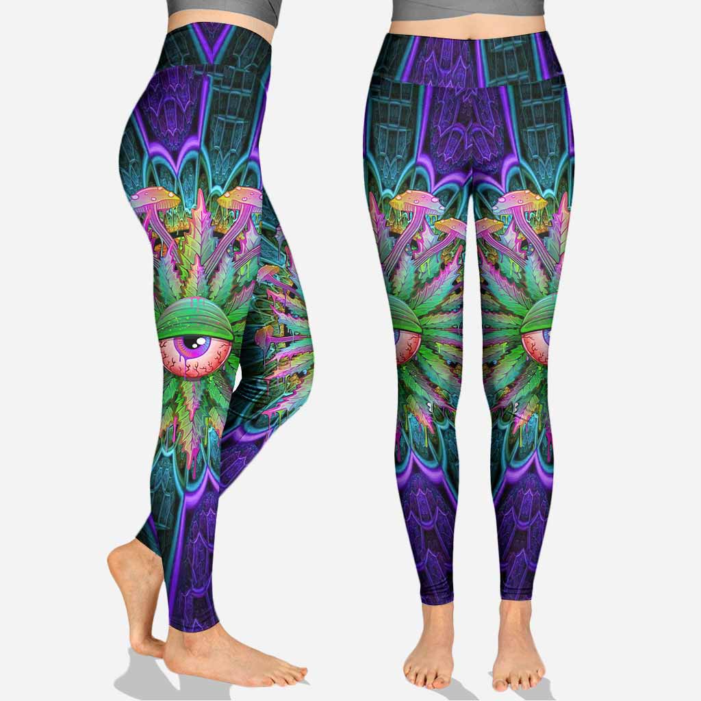 Magic Leaf Magic Eye - Personalized Weed Hoodie and Leggings